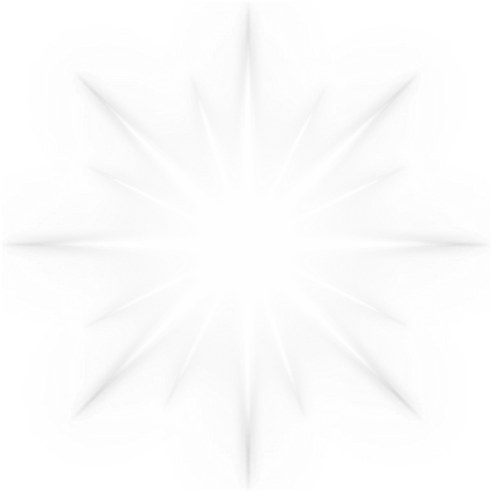 Bright Starburst Effect PNG Image