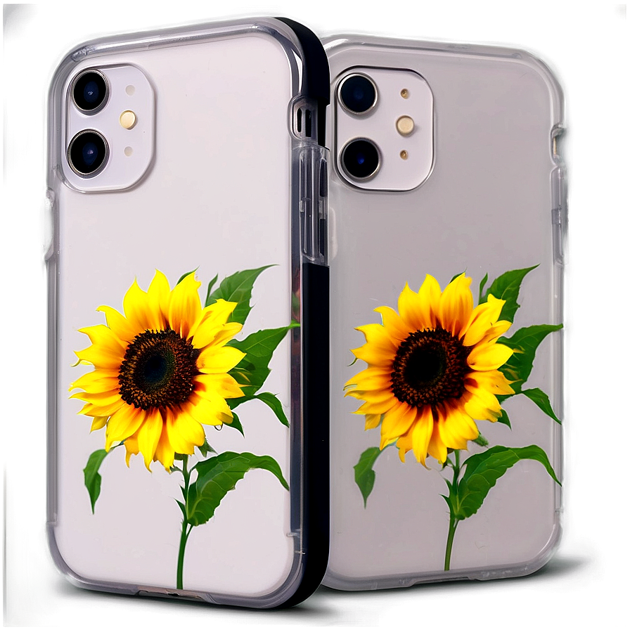 Bright Sunflower Iphone Case Png Mio PNG Image