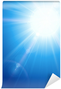 Bright Sunlight Flare Graphic PNG Image