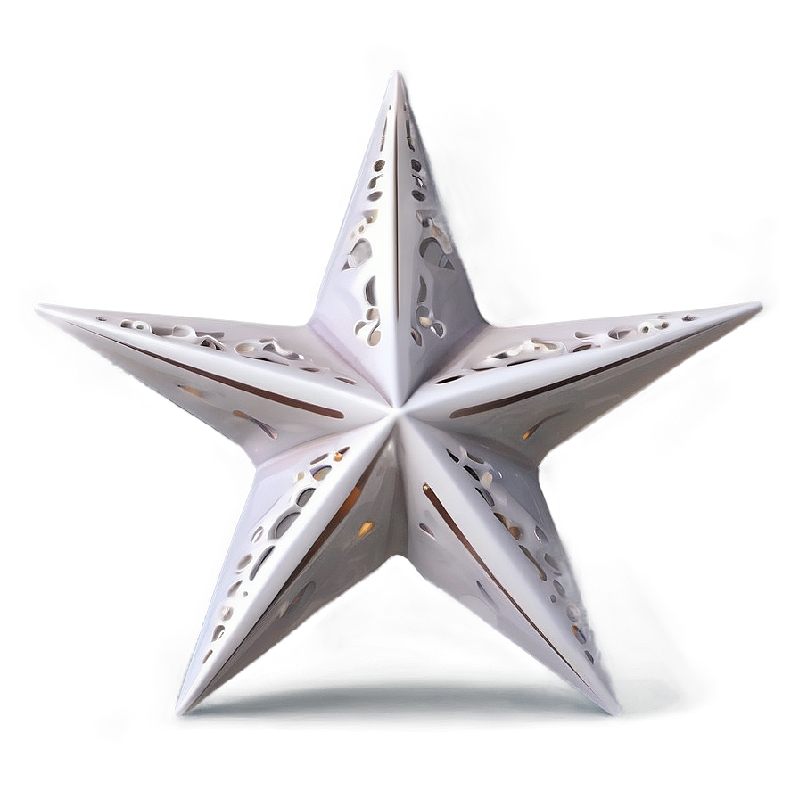 Bright White Star Design Png Xym20 PNG Image