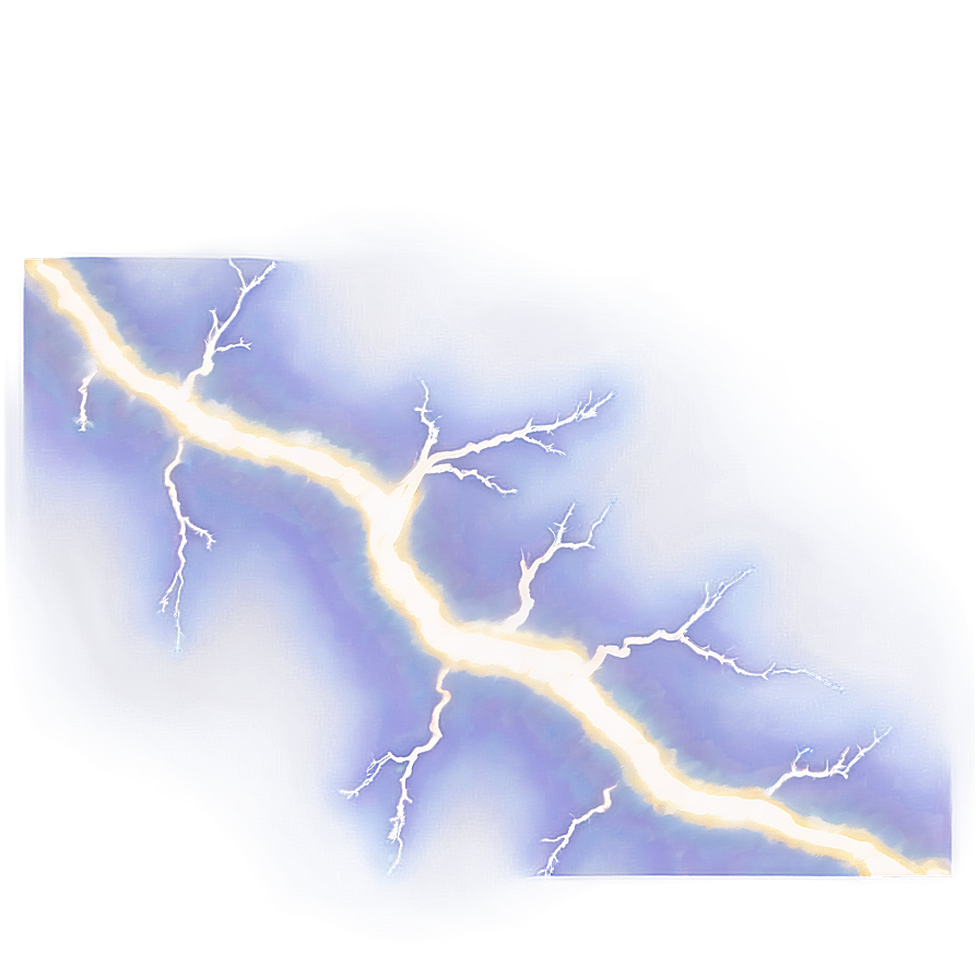 Bright Yellow Lightning Strike Png Slj96 PNG Image