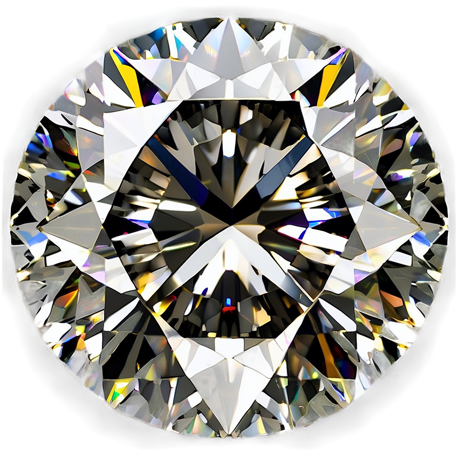 Brilliant Round Diamond Png Ilu PNG Image