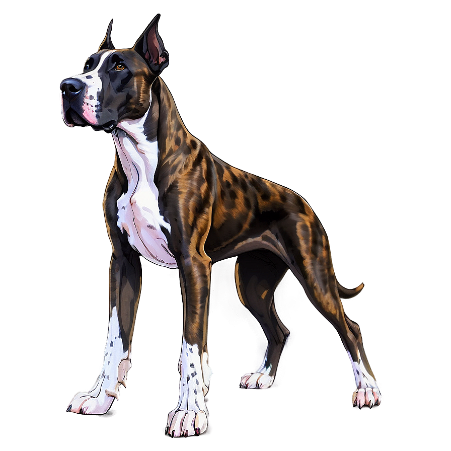 Brindle Great Dane Png 06212024 PNG Image