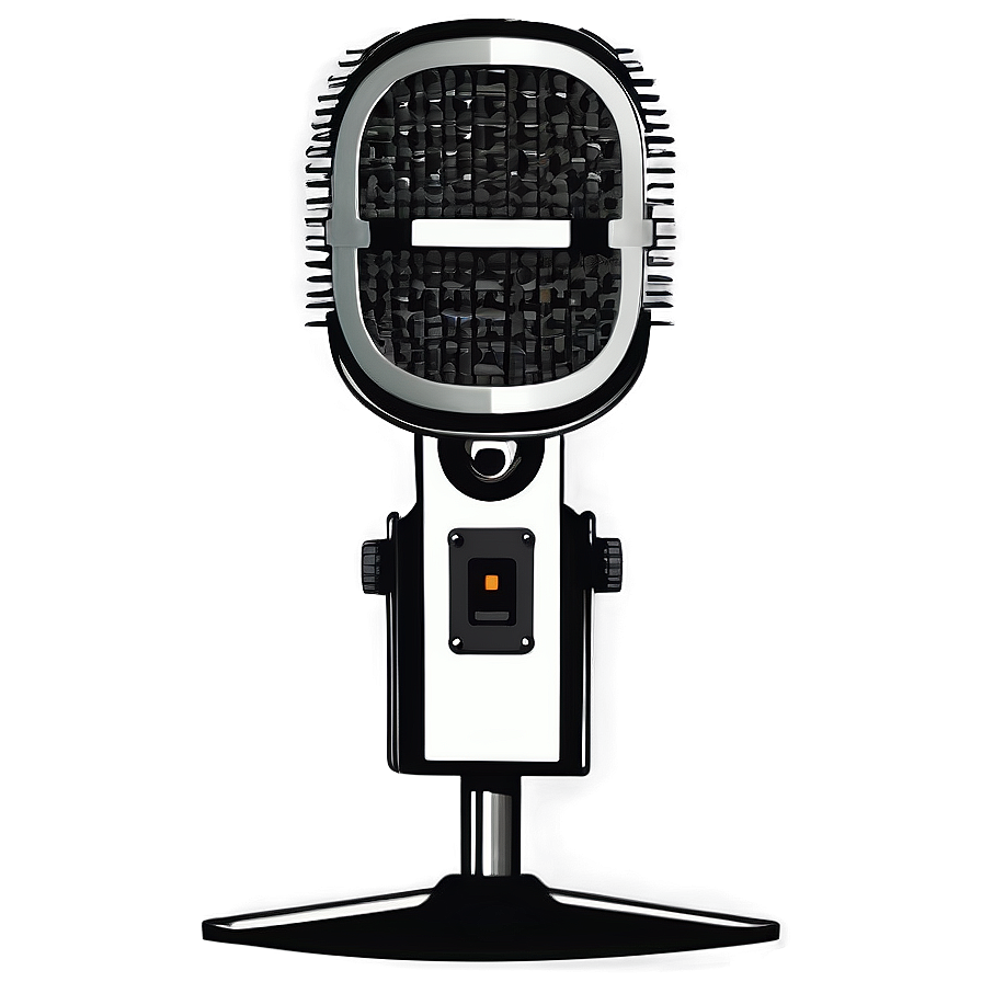 Broadcast Grade Podcast Mic Png Yfh84 PNG Image