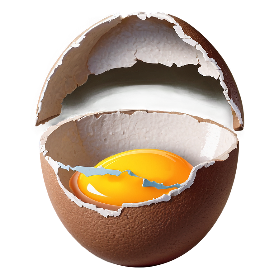 Broken Egg Art Png Ach2 PNG Image