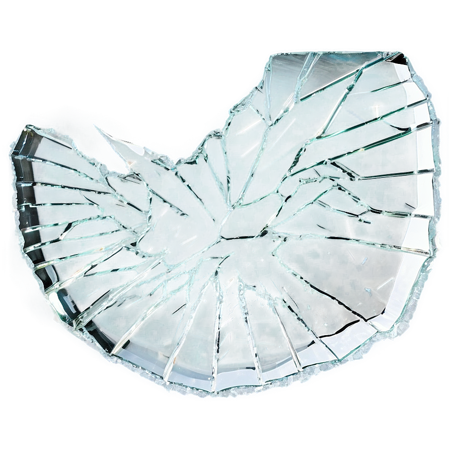 Broken Glass Crack Png Mui PNG Image