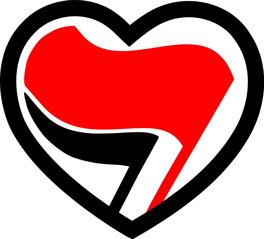 Broken Heart Red Flag Icon PNG Image