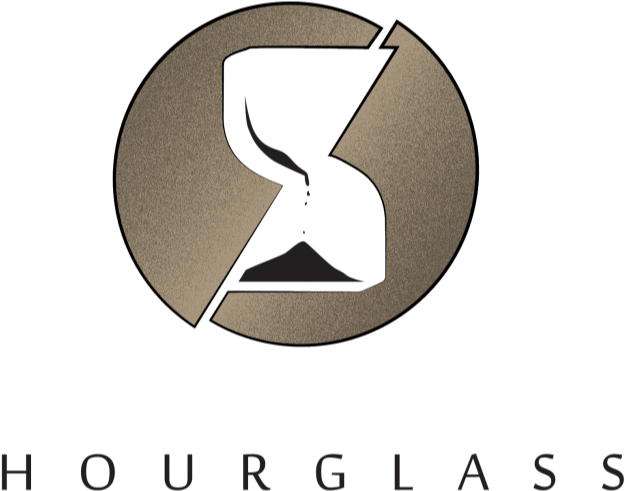 Broken Hourglass Logo PNG Image