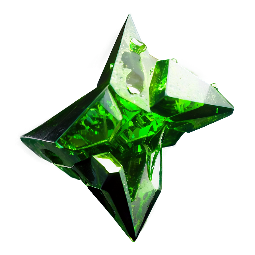 Broken Kryptonite Shard Png 7 PNG Image