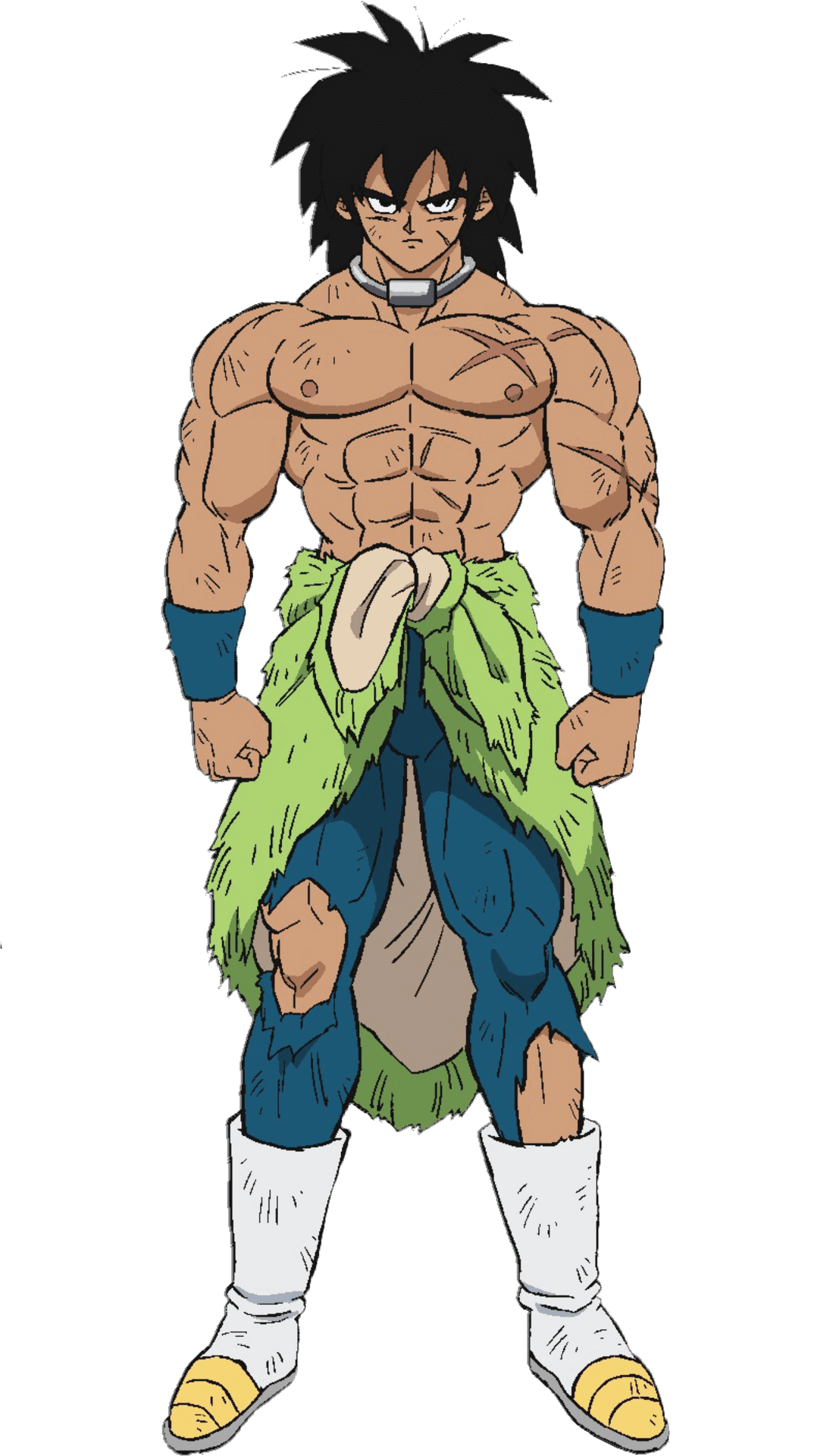 Broly Classic Pose PNG Image