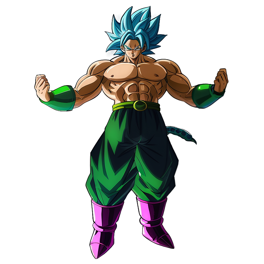 Broly Legendary Super Saiyan Png Pah PNG Image