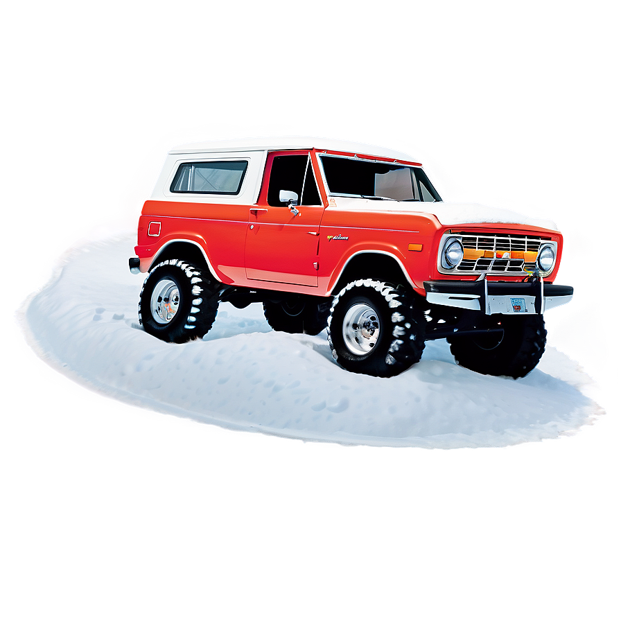 Bronco In Snow Png Auu88 PNG Image