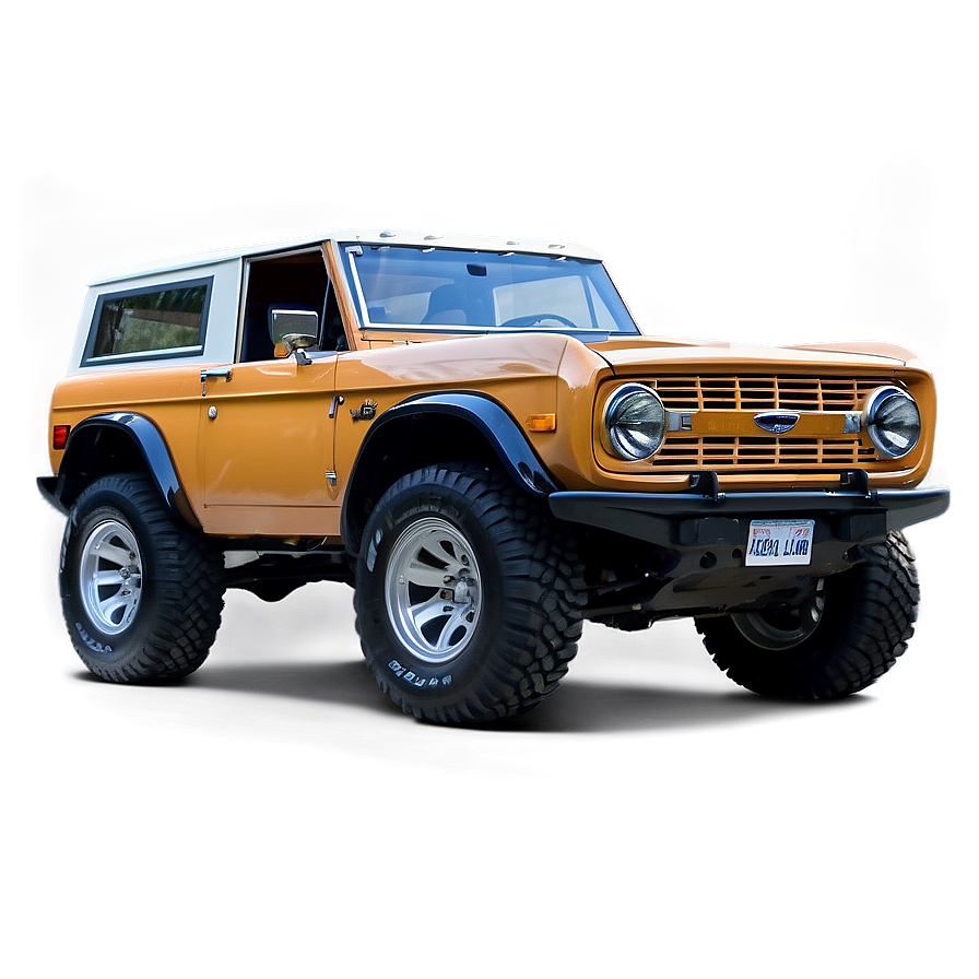 Bronco Off-road Adventure Png Vyu PNG Image