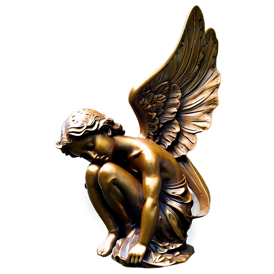 Bronze Angel Sculpture Png 06202024 PNG Image