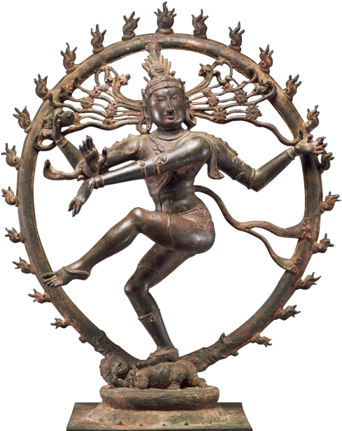 Bronze_ Dancing_ Figure_ Sculpture PNG Image