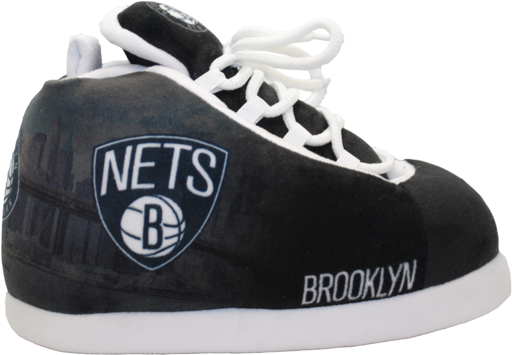 Brooklyn Nets Themed Sneaker PNG Image