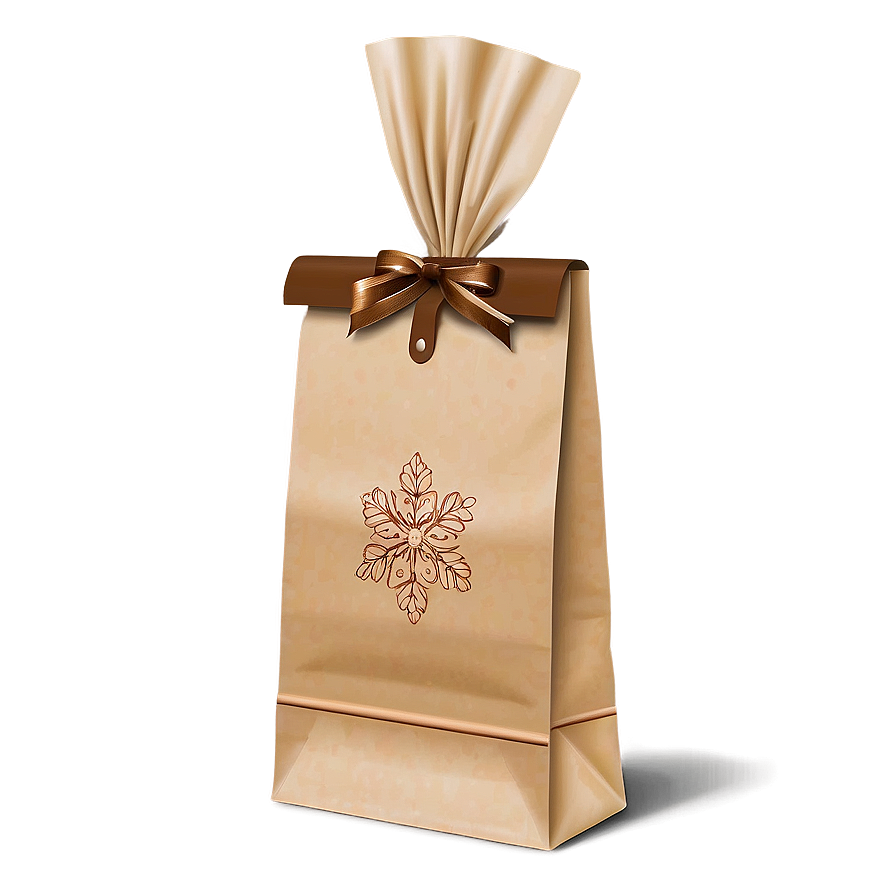 Brown Bag For Gift Png Efg PNG Image