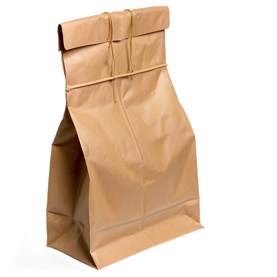 Brown Bag For Storage Png 06282024 PNG Image