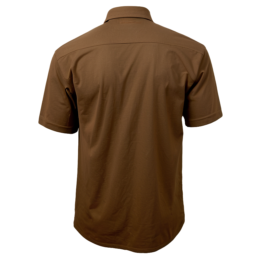 Brown Blank Shirt Png Vxd PNG Image