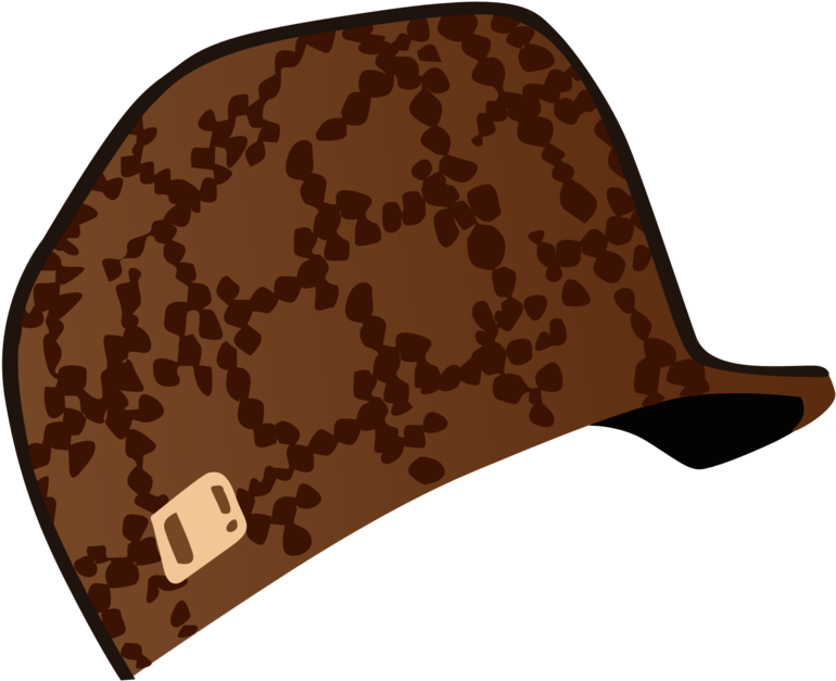 Brown Camouflage Cap Vector PNG Image