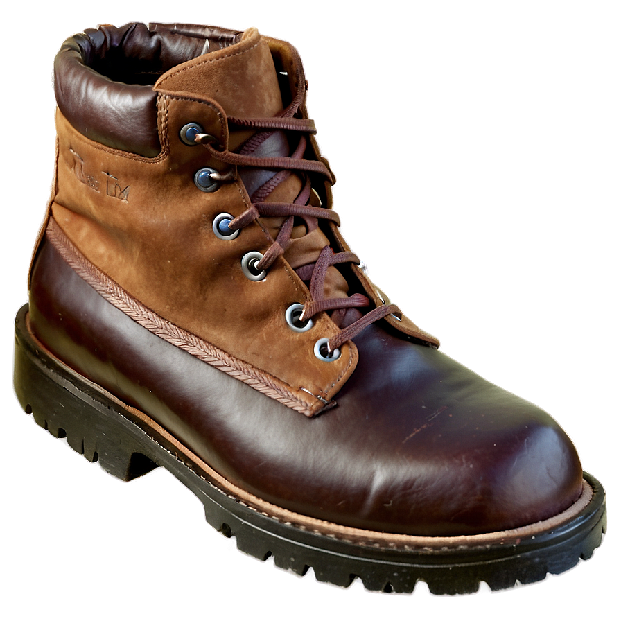 Brown Hiking Boots Png 2 PNG Image