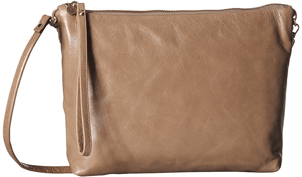 Brown Leather Crossbody Bag PNG Image