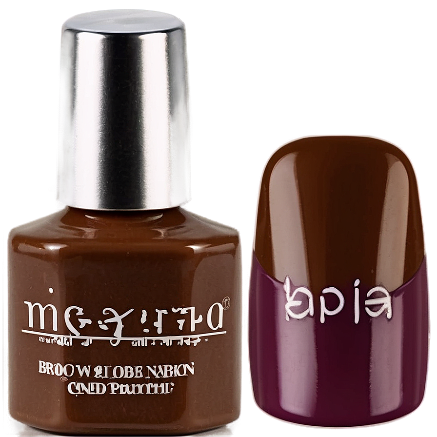 Brown Nail Polish Png 42 PNG Image