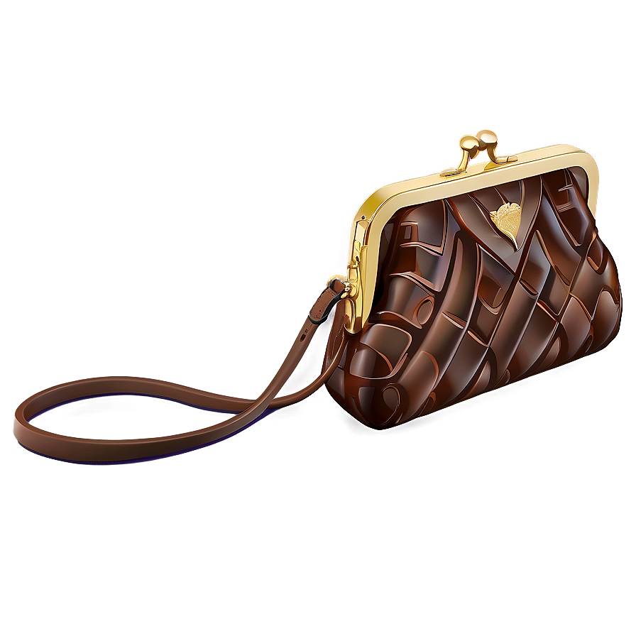 Brown Purse Png 05242024 PNG Image