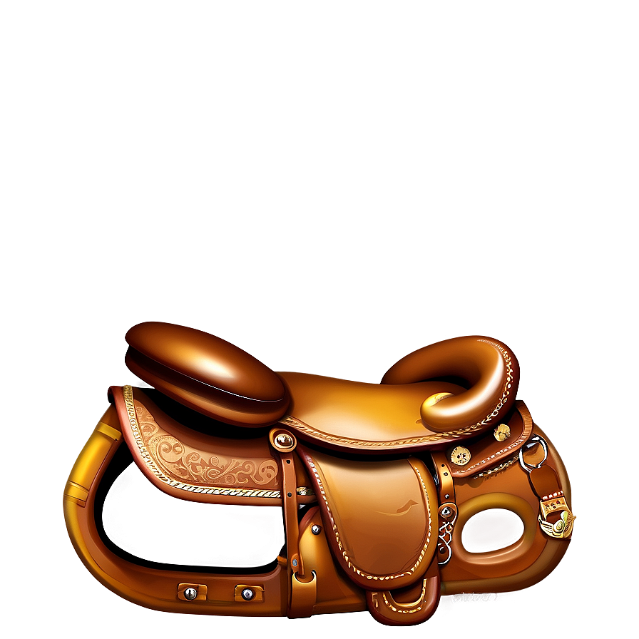 Brown Saddle Png Pvq25 PNG Image