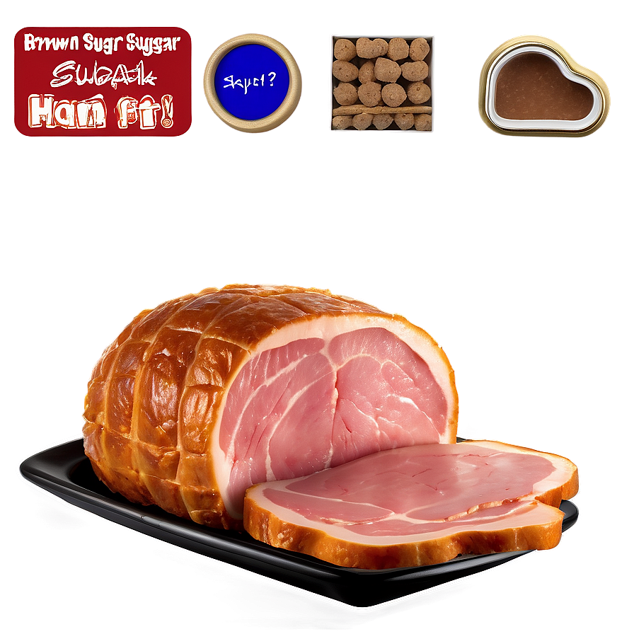 Brown Sugar Ham Png Hhe PNG Image