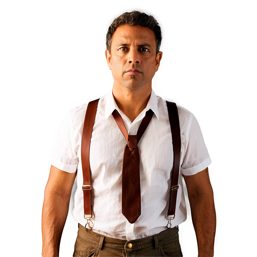 Brown Suspenders Png 06282024 PNG Image