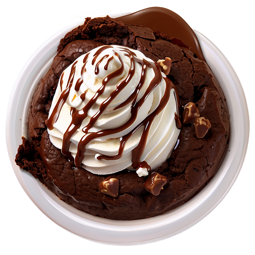 Brownie Sundae Delicacy Png Huk33 PNG Image