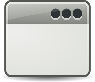 Browser Window Icon PNG Image