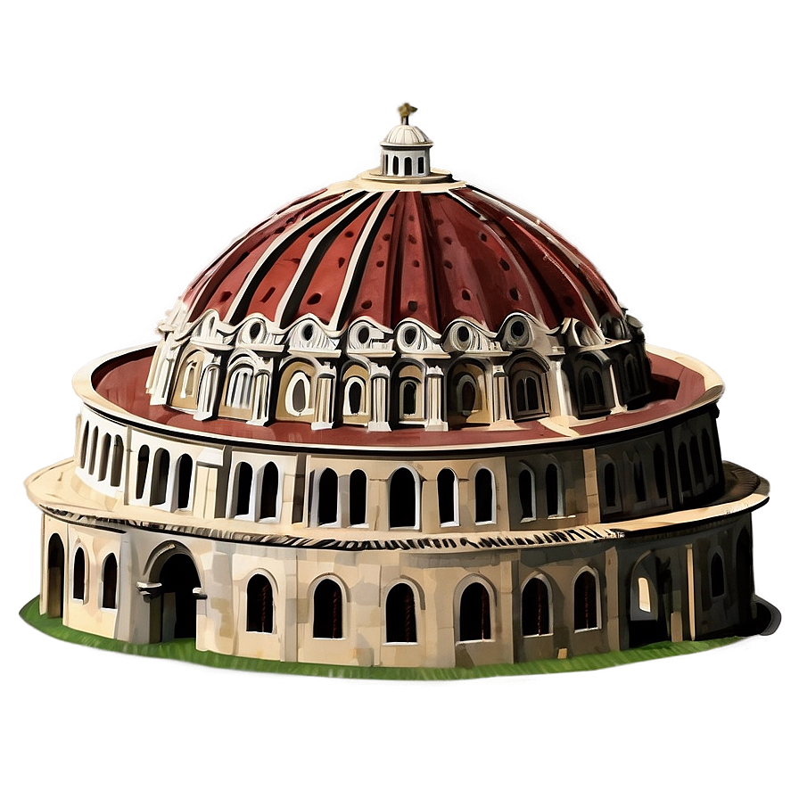 Brunelleschi Renaissance Architecture Png Gsq15 PNG Image