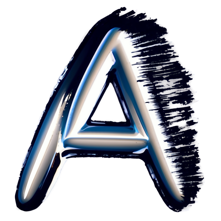 Brush Stroke Letter A Png 06112024 PNG Image