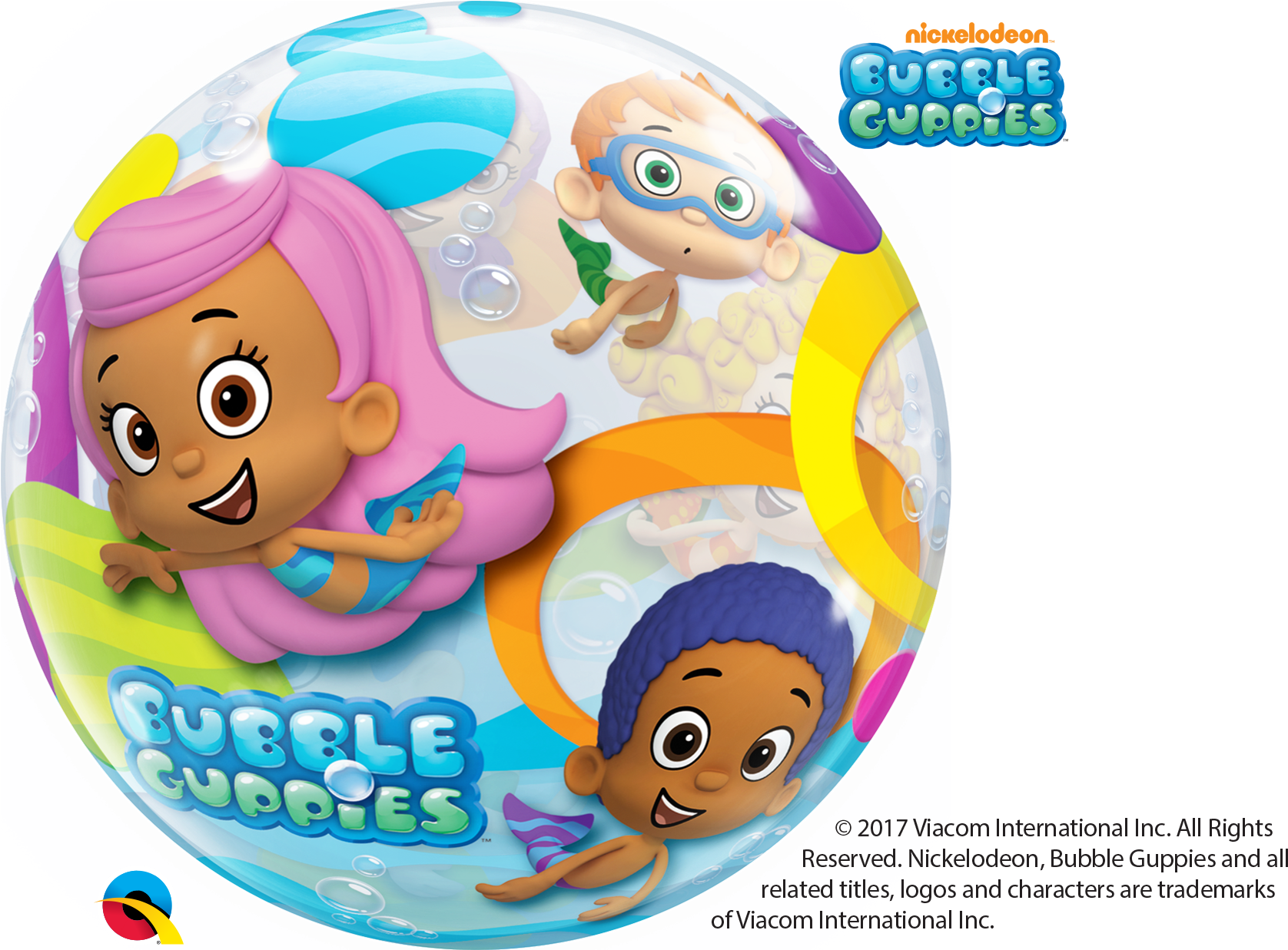 Bubble Guppies Animated Characters PNG Image