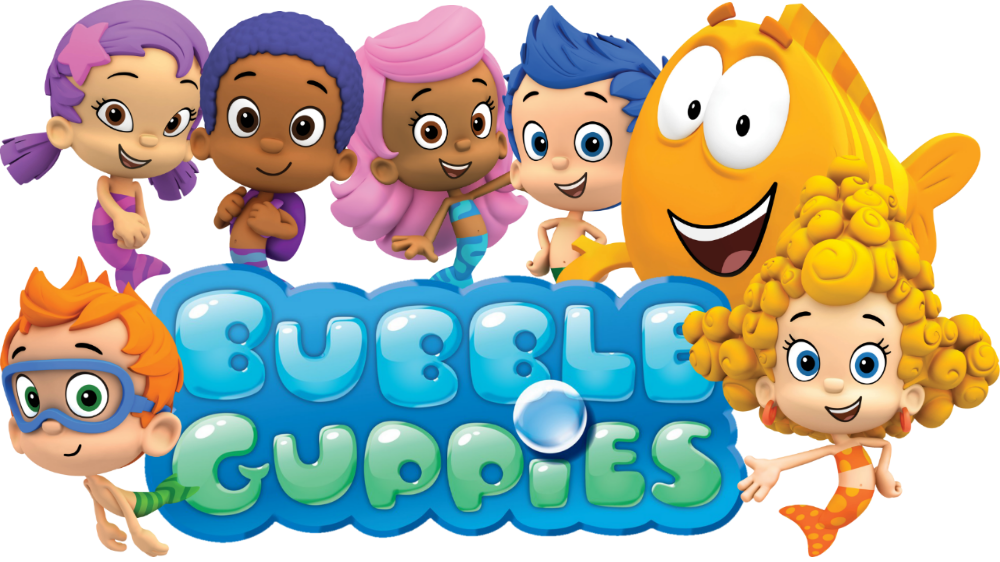 Bubble Guppies Animated Characters PNG Image