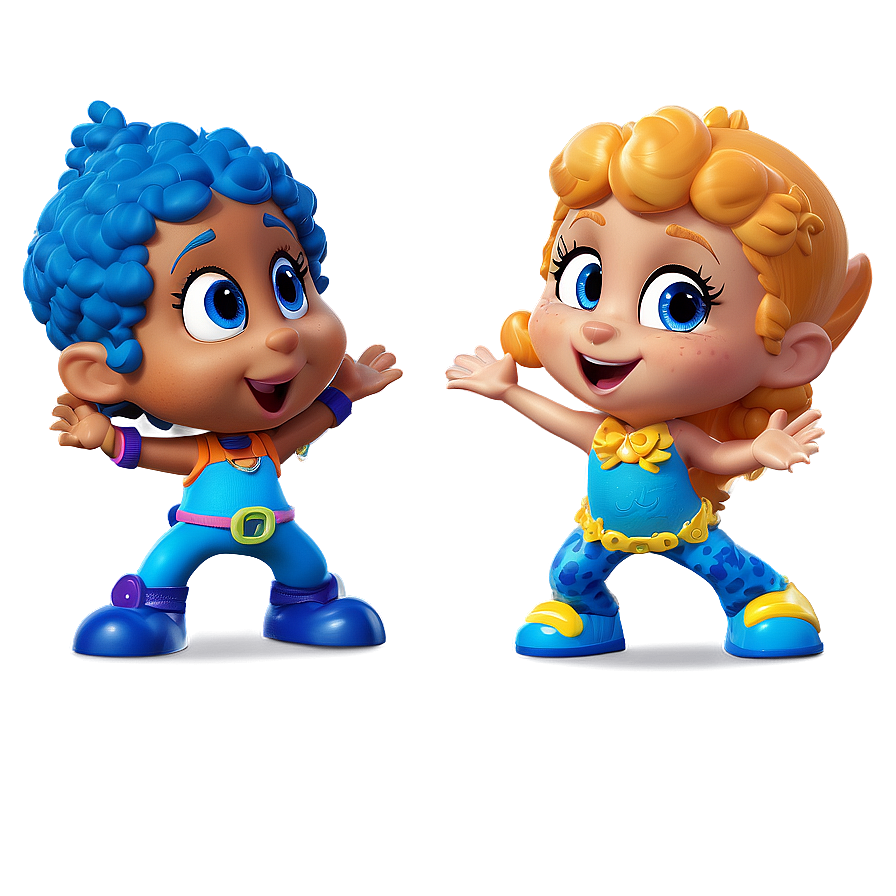 Bubble Guppies Musical Band Png Emb95 PNG Image