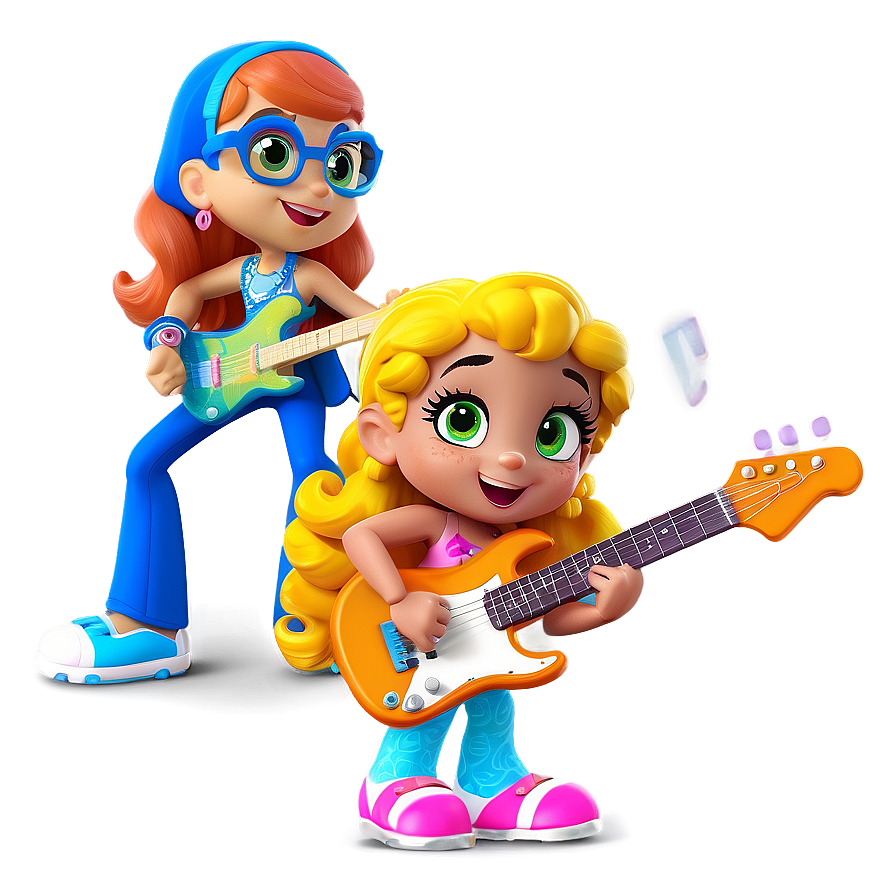 Bubble Guppies Rock Band Png 84 PNG Image