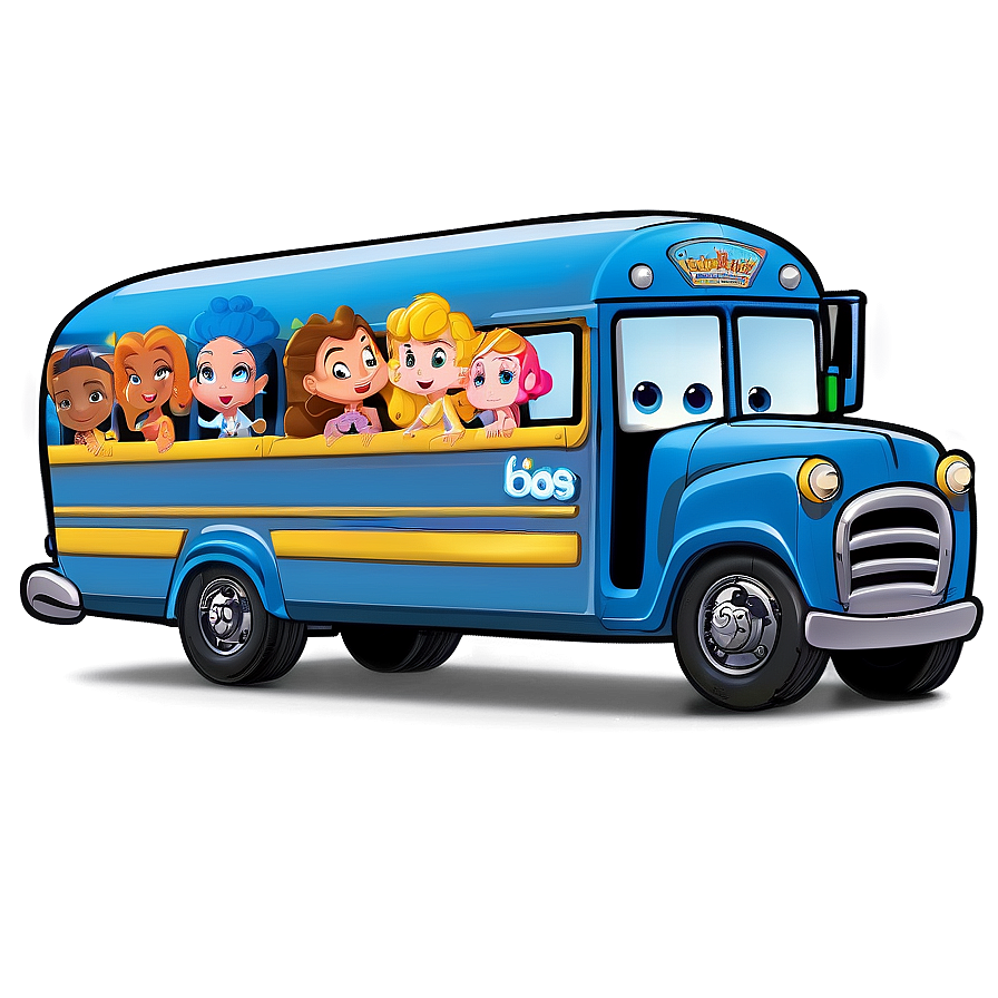 Bubble Guppies School Bus Png 31 PNG Image