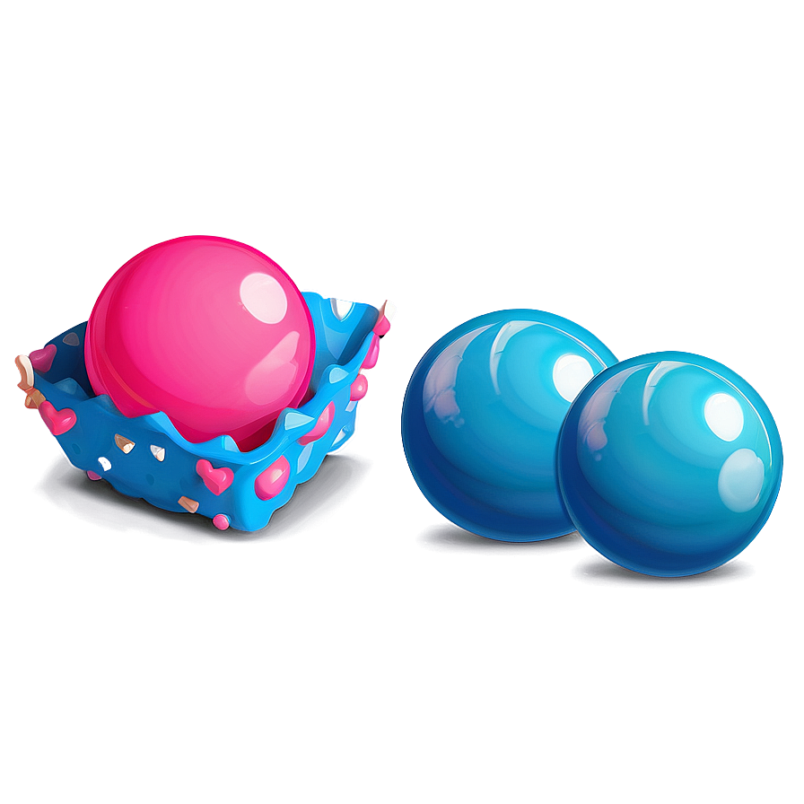 Bubblegum Chew Ball Png Ruc PNG Image