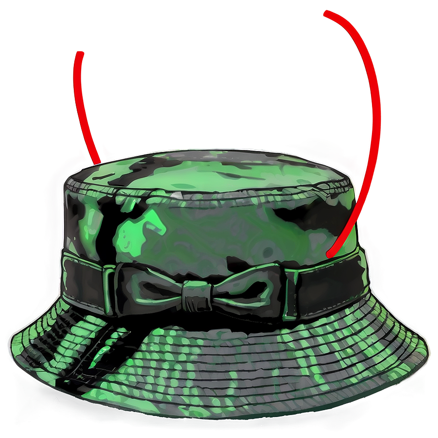 Bucket Hat With Bow Png 05252024 PNG Image