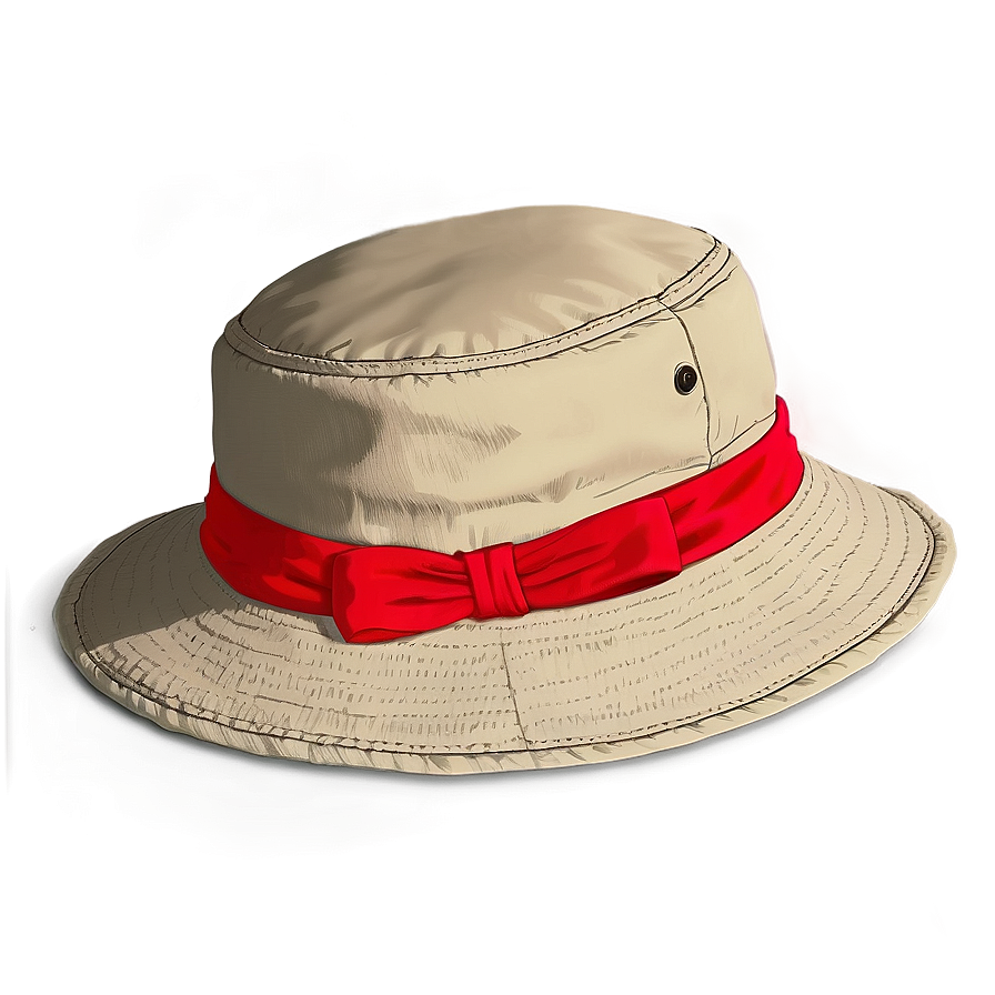 Bucket Hat With Bow Png Woh42 PNG Image