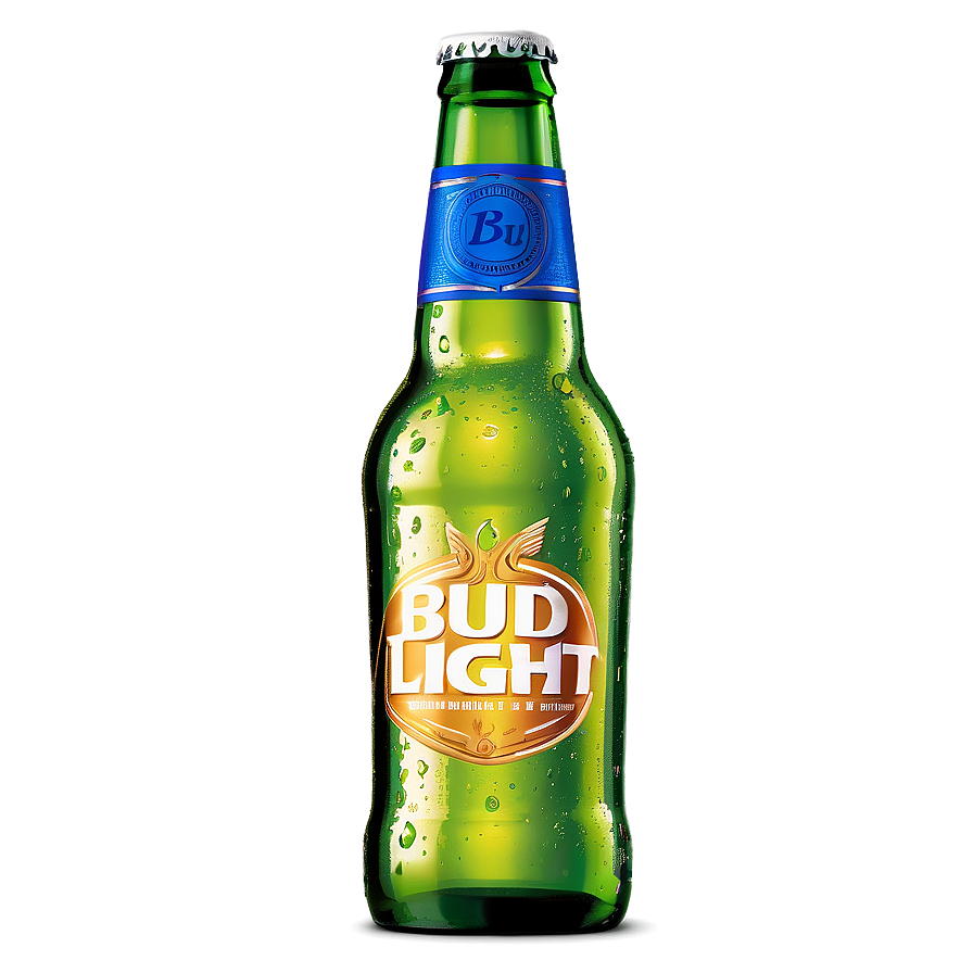 Bud Light Golden Bottle Png 06272024 PNG Image