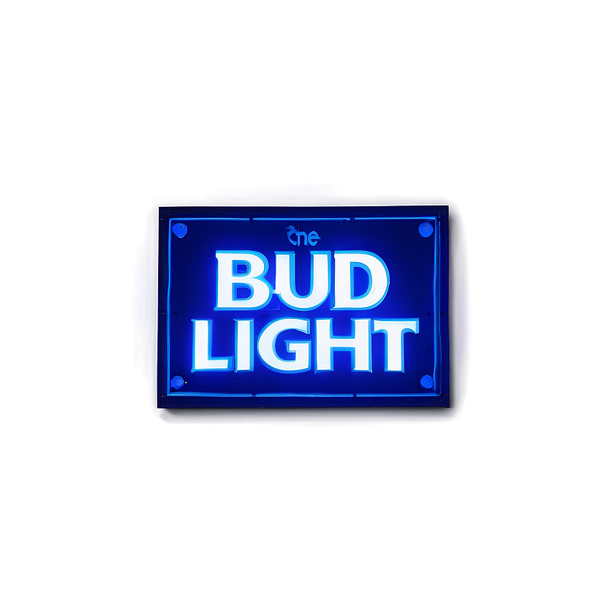 Bud Light Light Up Sign Png 39 PNG Image