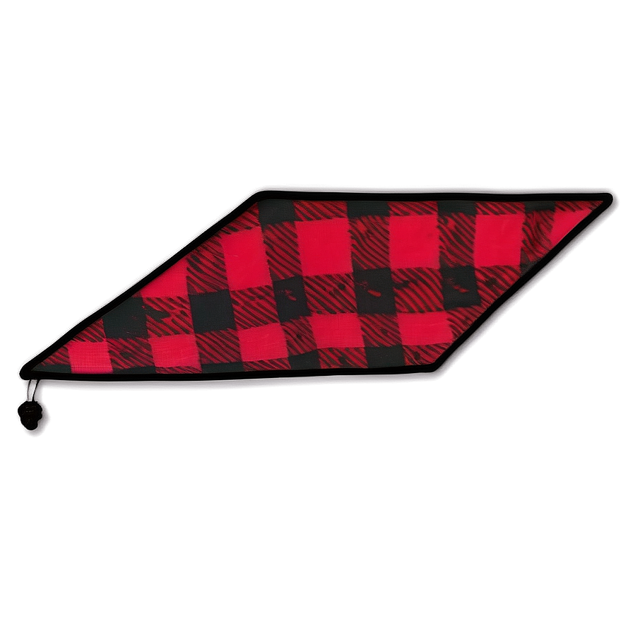 Buffalo Plaid Dog Bandana Png Stq84 PNG Image