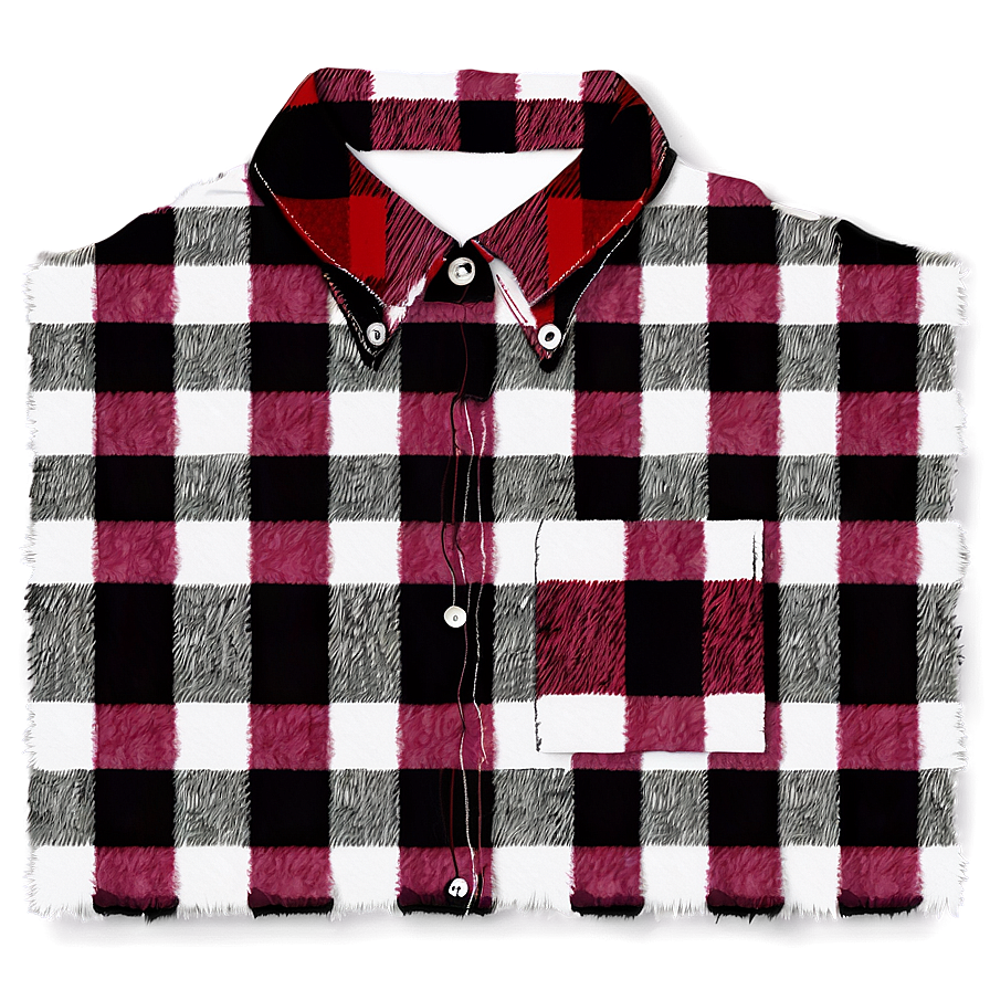 Buffalo Plaid Shirt Texture Png Plr PNG Image