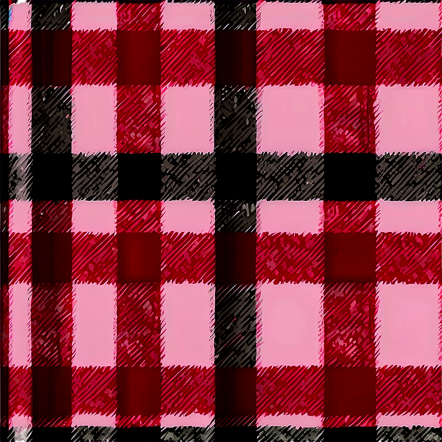 Buffalo Plaid Tablecloth Png Qjx61 PNG Image