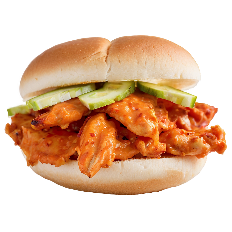 Buffalo Ranch Chicken Sandwich Png 06132024 PNG Image