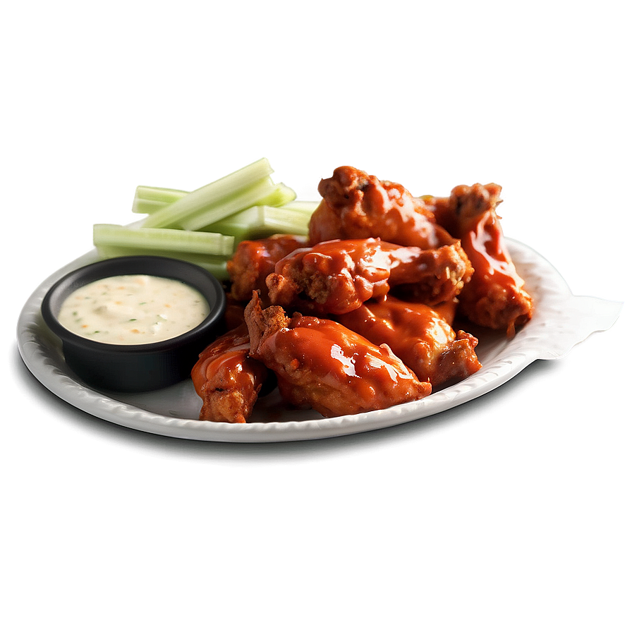 Buffalo Wings Dinner Png 06282024 PNG Image